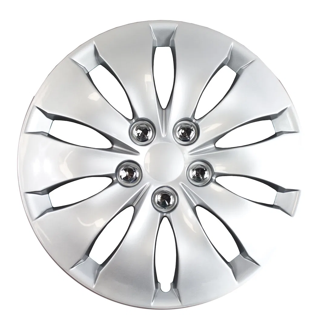 IWC43916S – COAST2COAST Wheel Cover, 16 Inch 10 Spoke Silver Plastic Set Of 4 Spring Steel Clip